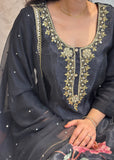 Black Farshi Salwar Suit