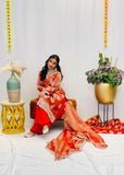 Heavy Red-Silver Salwar suit