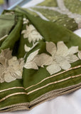 Mehndi Banarsi Suit