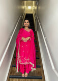Hot Pink Salwar Suit