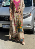 Multicolor Plazzo Outfit
