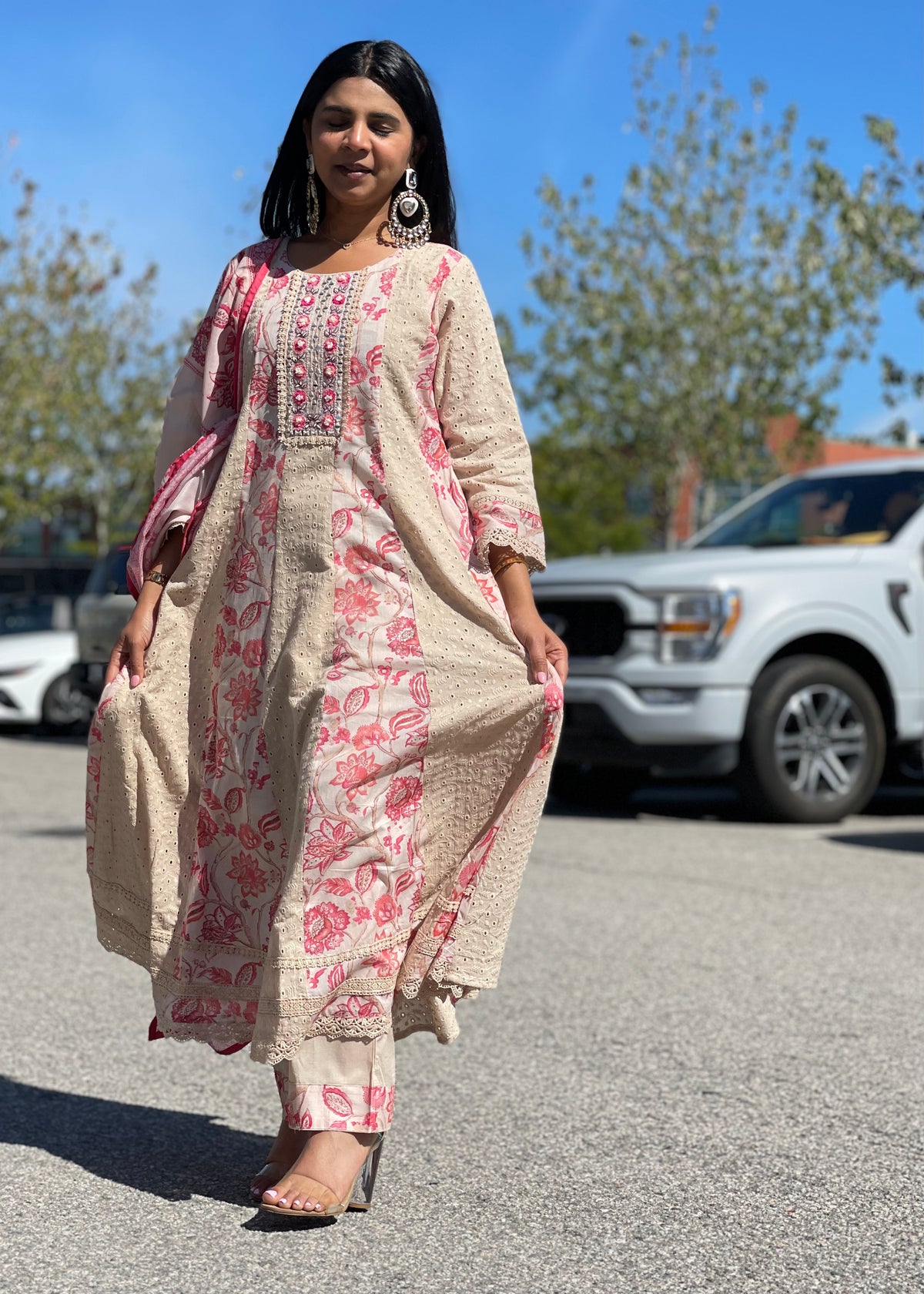 Anarkali with Trouser