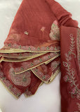 Zari Work Unstitched suit