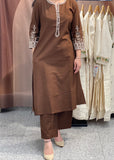 Brown Coord Set