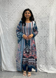 Printed Pakistani Trouser Suit