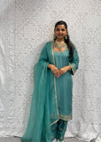 Green Salwar Suit