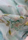 Semi Formal Unstitched- Sky Blue