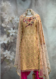 Peach-Pink Salwar Suit
