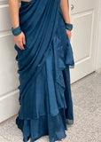 Frill Lehnga Saree