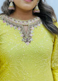 Sequence Yellow Plazzo Suit