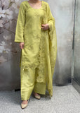 Yellow Farshi Salwar Suit