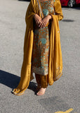 Mustard Yellow Traditional Straight-Cut Suit