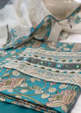 Blue Bird Print Suit