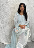 Fendi Silk Farshi Salwar
