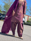 Purple Salwar Suit