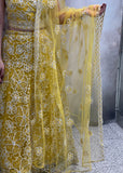 Yellow White Lehnga