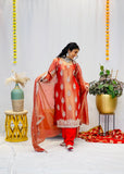 Heavy Red-Silver Salwar suit