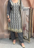 Grey Trouser Suit
