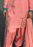 Peachy Pink Salwar Suit
