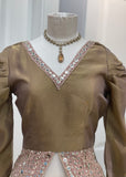 Front Slit Sharara suit