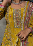Yellow Bandhani plazzo Suit