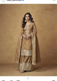 Golden Plazzo Suit