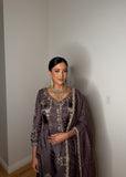 Purple Salwar Suit