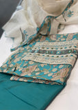 Blue Bird Print Suit