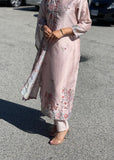 Pink Trouser Suit