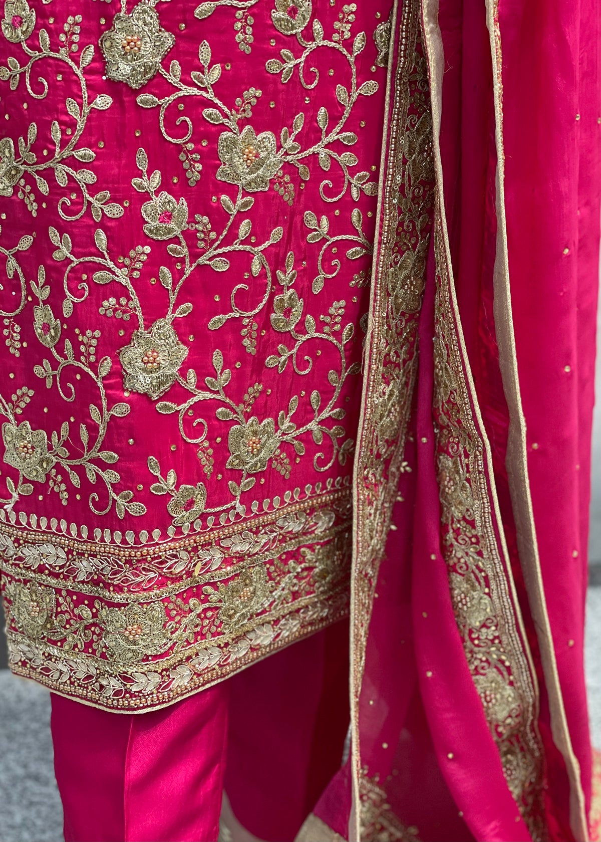 Silk Trouser Suit