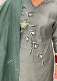Green Kurti Suit