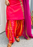 Raw Silk Salwar Suit