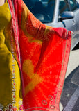 XS Yellow Plazzo Outfit