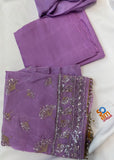 Lavender Pearlwork suit