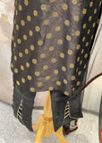 Black Banarsi Trouser Suit