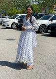 Georgette Organza Anarkali