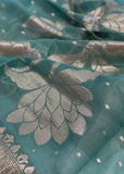 Firoji Golden Unstitched Suit