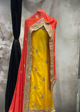 Yellow Coral Unstitched Suit