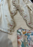 Cream Summery Unstitched Suit