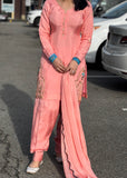 Peachy Pink Salwar Suit