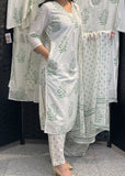 White kurti Set