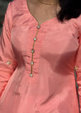 Peachy Pink Salwar Suit