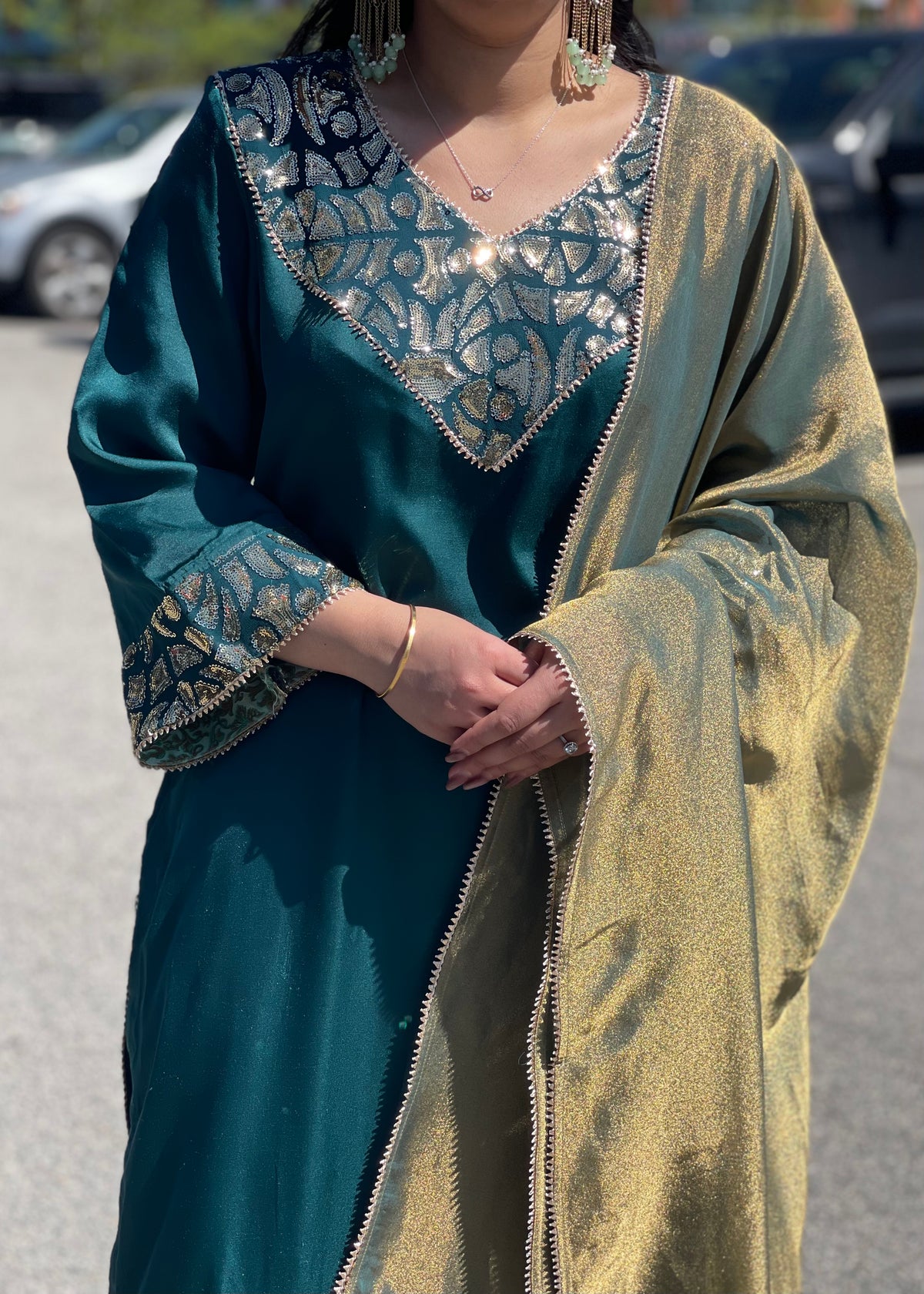 Dark Green Trouser Suit