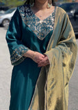 Dark Green Trouser Suit