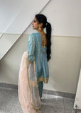 Powder Blue Salwar Suit
