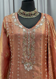 Rust Trouser Suit