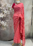 Srtipes Style Saree