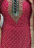 Embroidered Sharara Suit