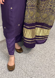 Purple Trouser Suit