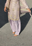 Dusty Lavender Handwork Salwar Suit